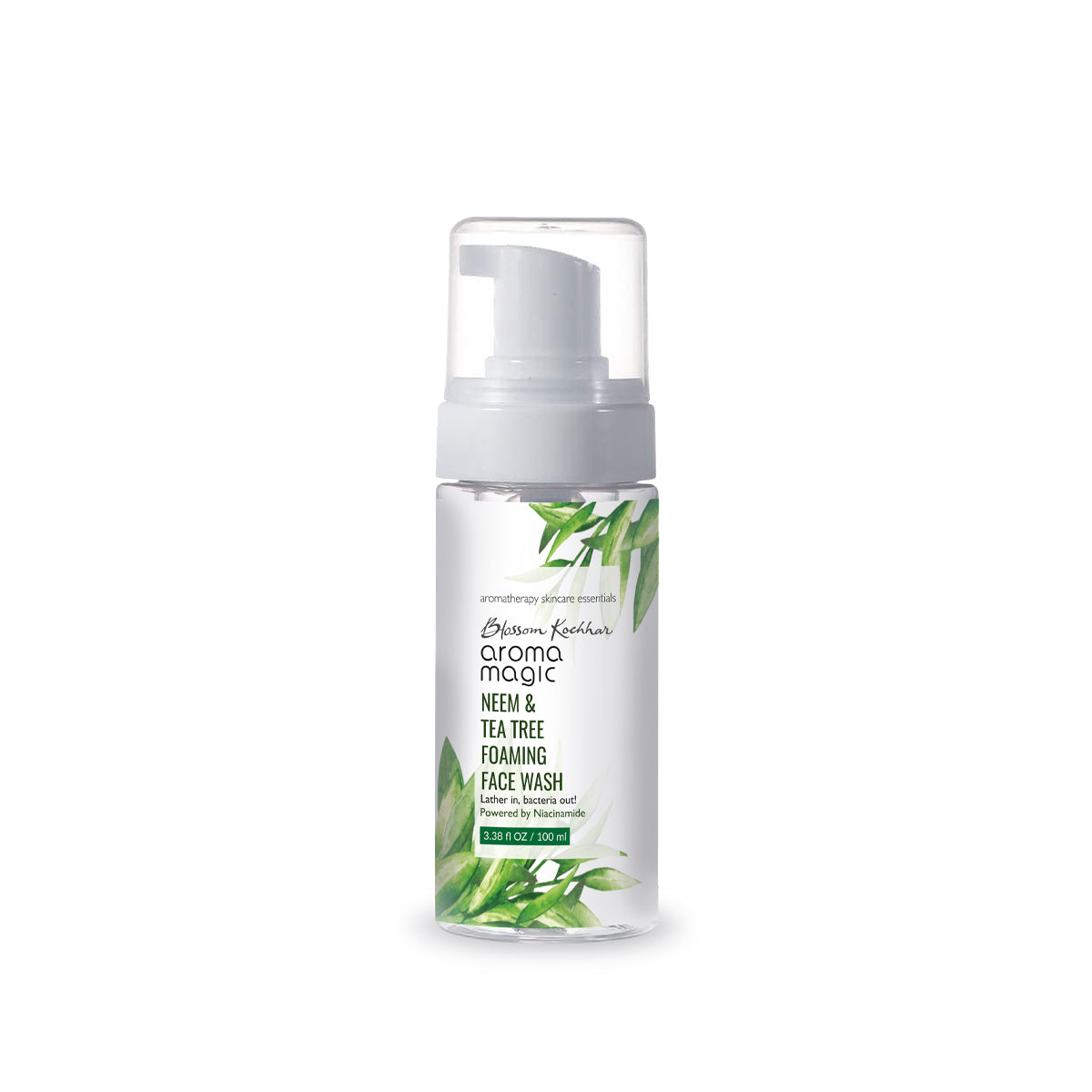 Aroma Magic Neem & Tea Tree Foaming Face Wash - Niacinamide, 100ml - Image 4 - Buy from Indicrest