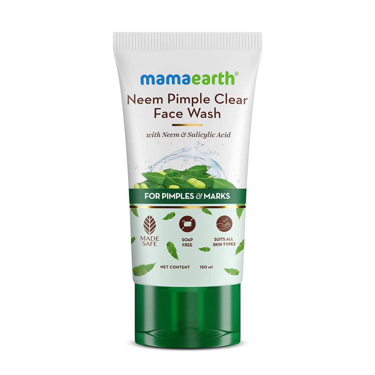 Mamaearth Neem Pimple Clear Face Wash with Neem & Salicylic Acid, 150ml - Image 5 - Buy from Indicrest