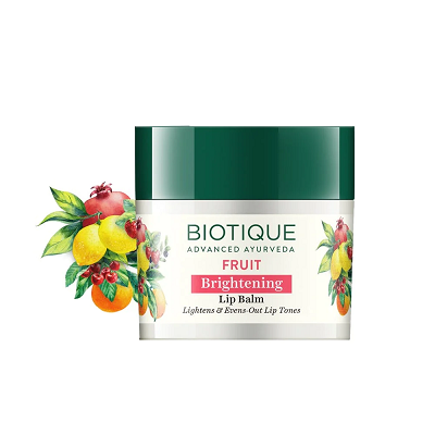 Biotique Fruit Brightening Lip Balm, 12g - Buy from Indicrest