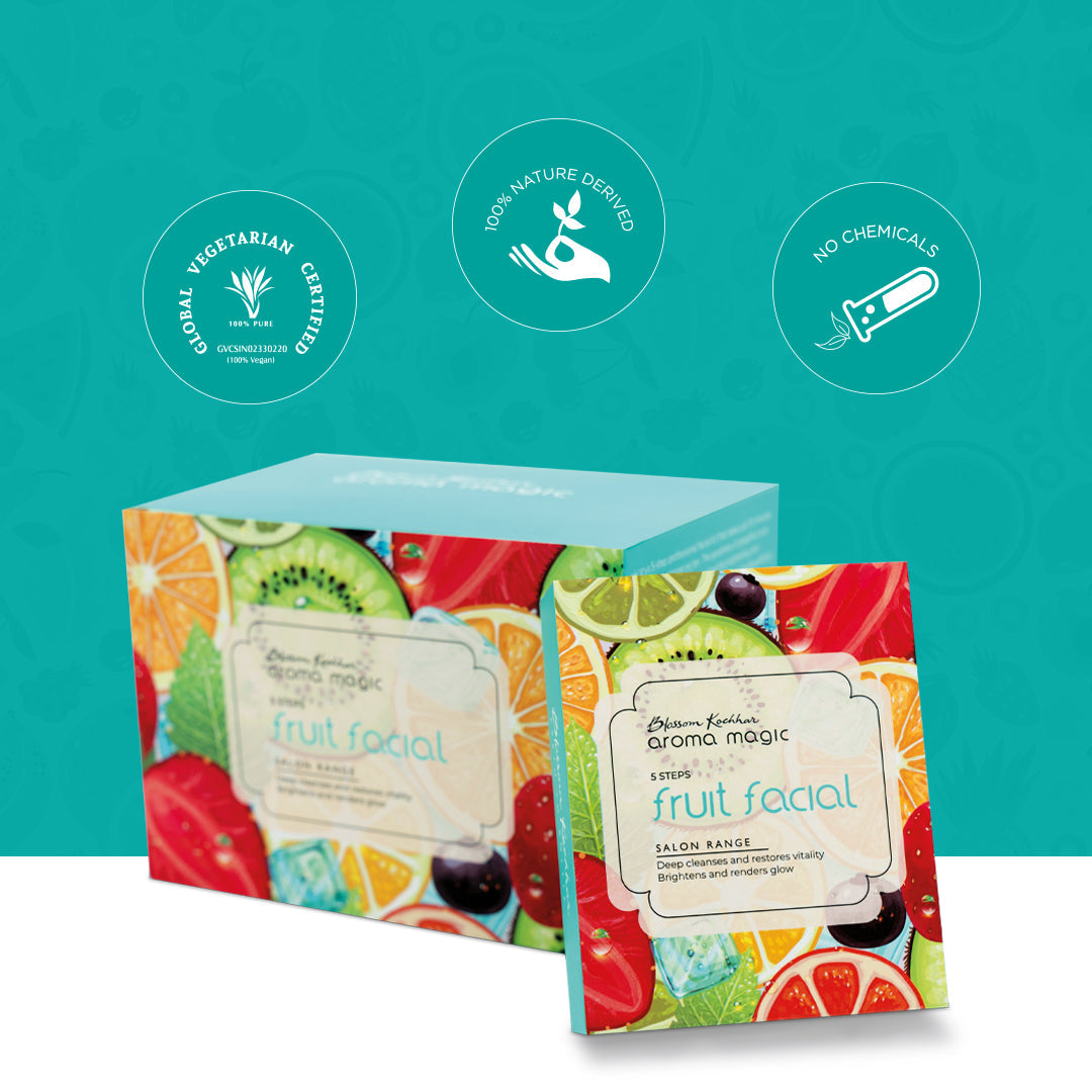 Aroma Magic Fruit Facial Kit – Glow & Revive Skin - Image 2 - Buy from Indicrest