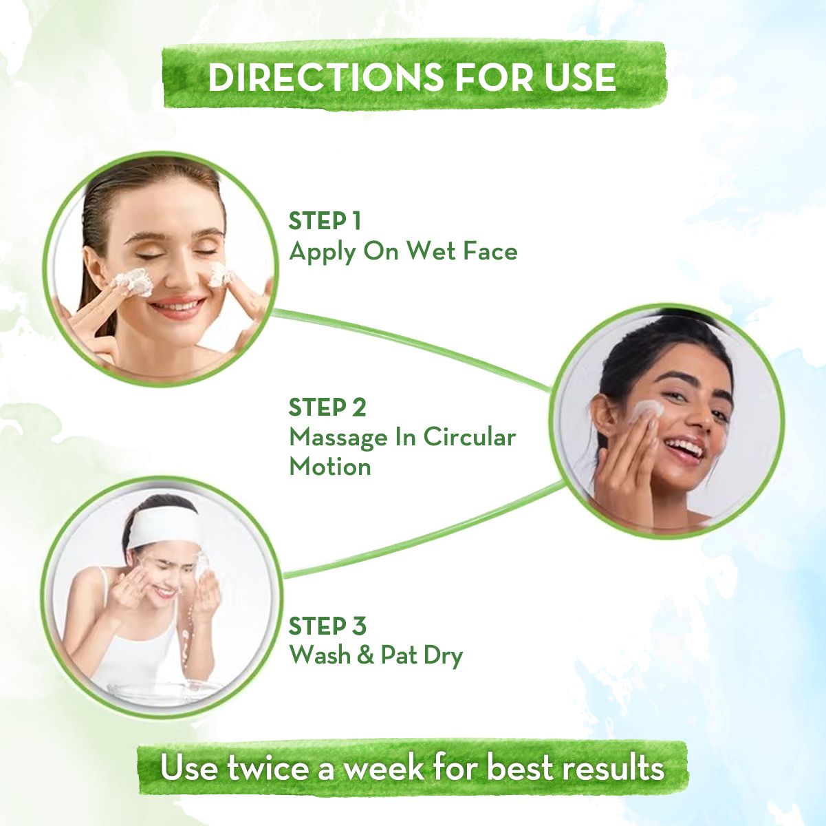 Mamaearth Green Tea Face Scrub With Green Tea & Collagen For Open Pores, 100g - Image 5 - Buy from Indicrest