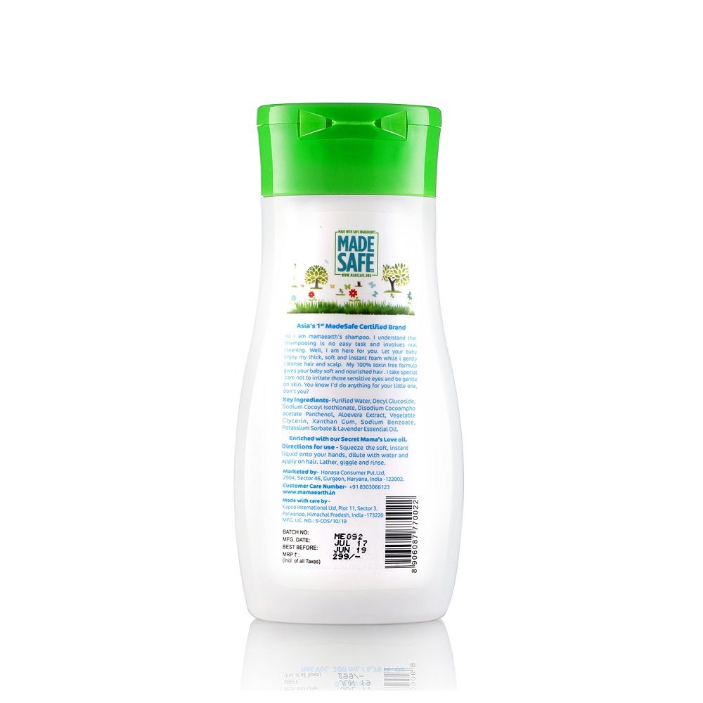 Mamaearth Gentle Cleansing Shampoo, 200ml - Image 2 - Buy from Indicrest