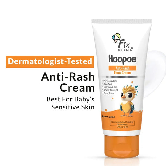 Fixderma Hoopoe Anti Rash Face Cream, 50g - Buy from Indicrest