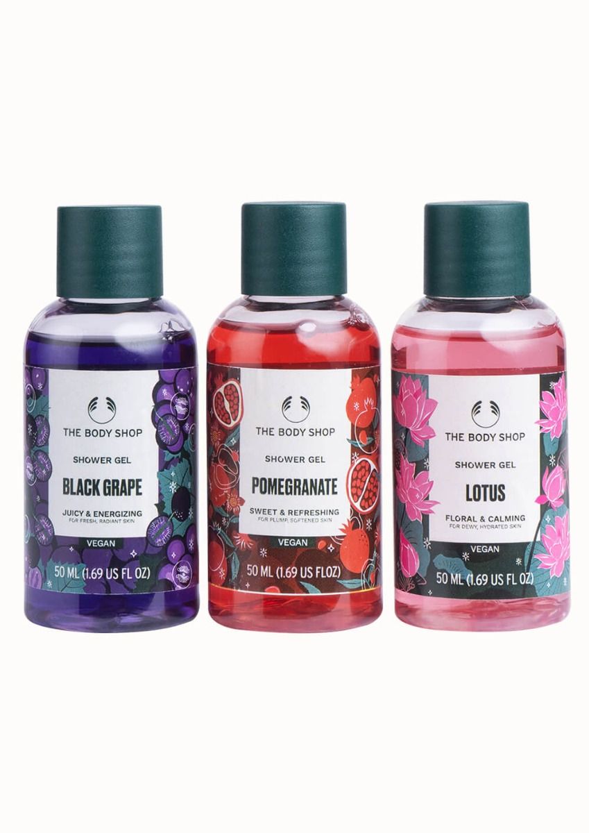 The Body Shop Refreshing Shower Gel Trio, 1pc