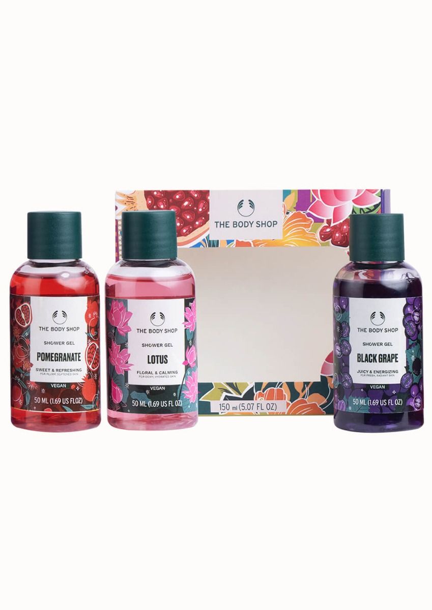 The Body Shop Refreshing Shower Gel Trio, 1pc