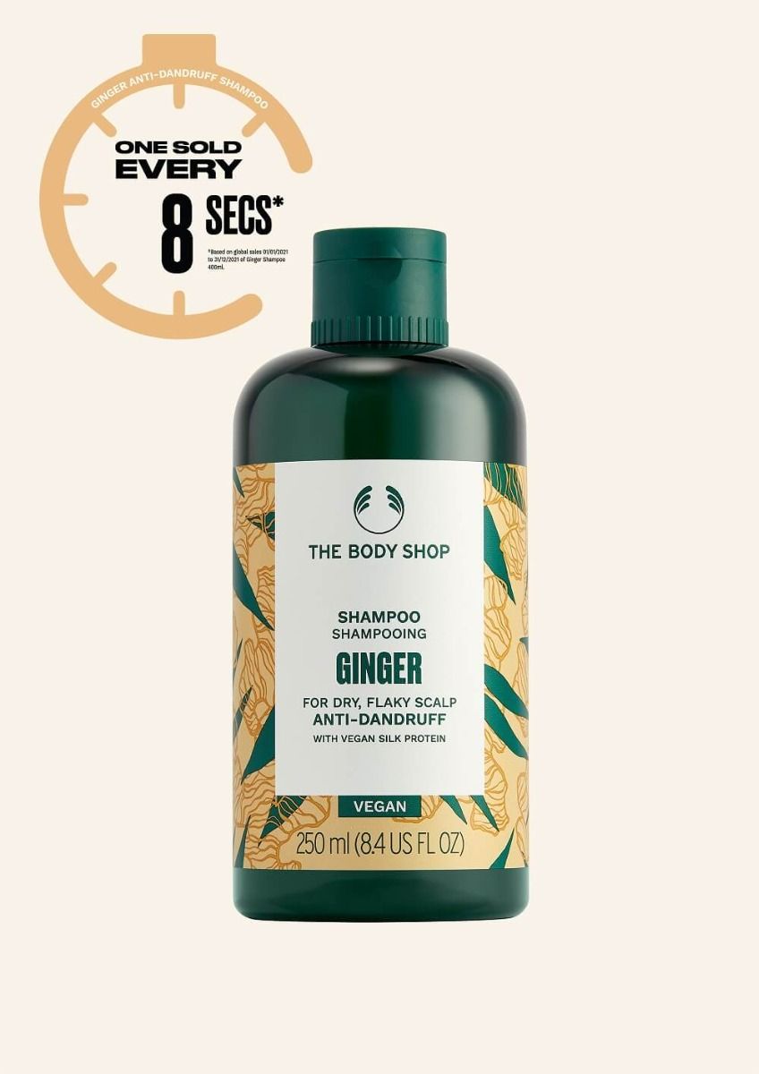 The Body Shop Ginger Anti, dandruff Shampoo, 250ml x 2
