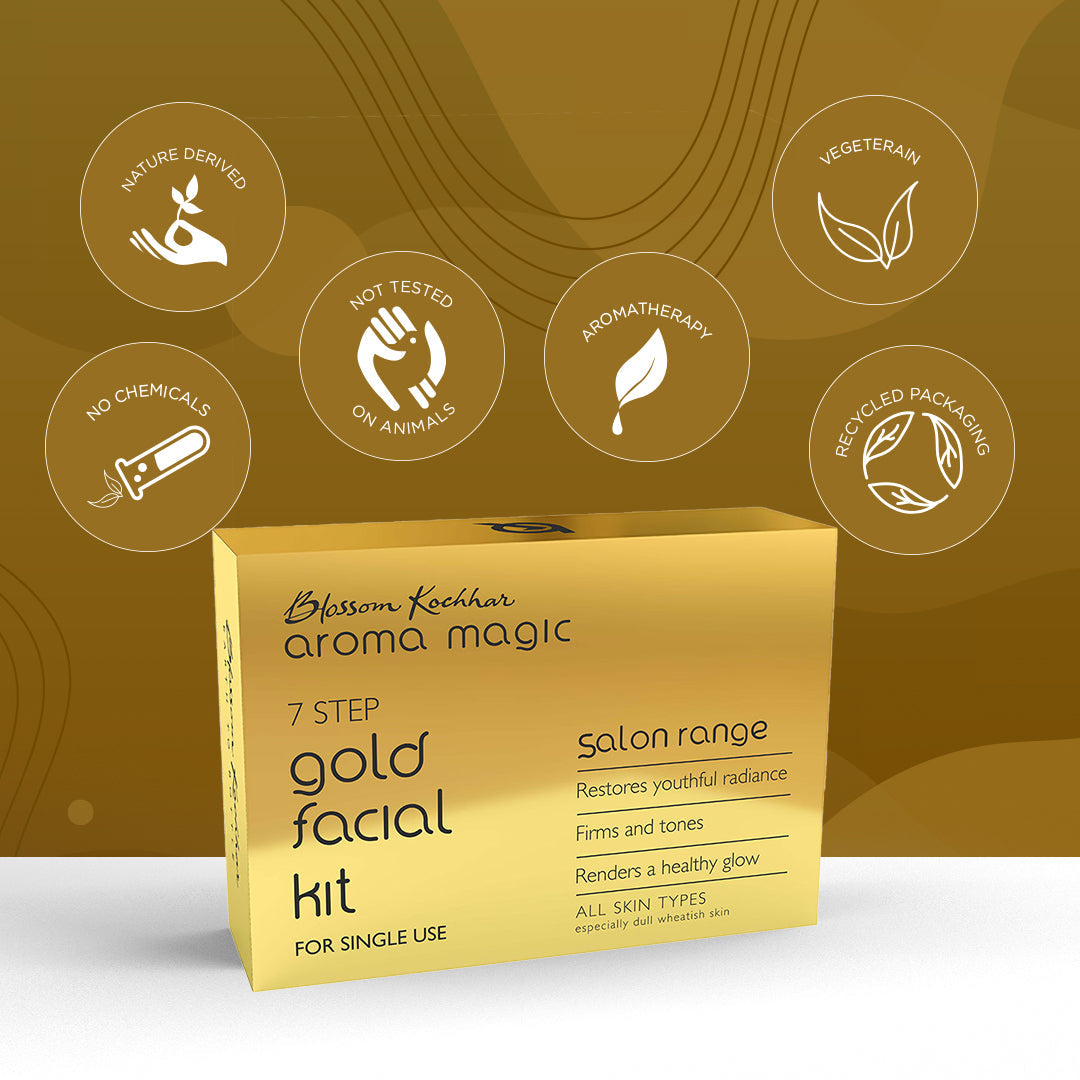Aroma Magic Gold Facial Kit - Single Use - Image 3 - Buy from Indicrest