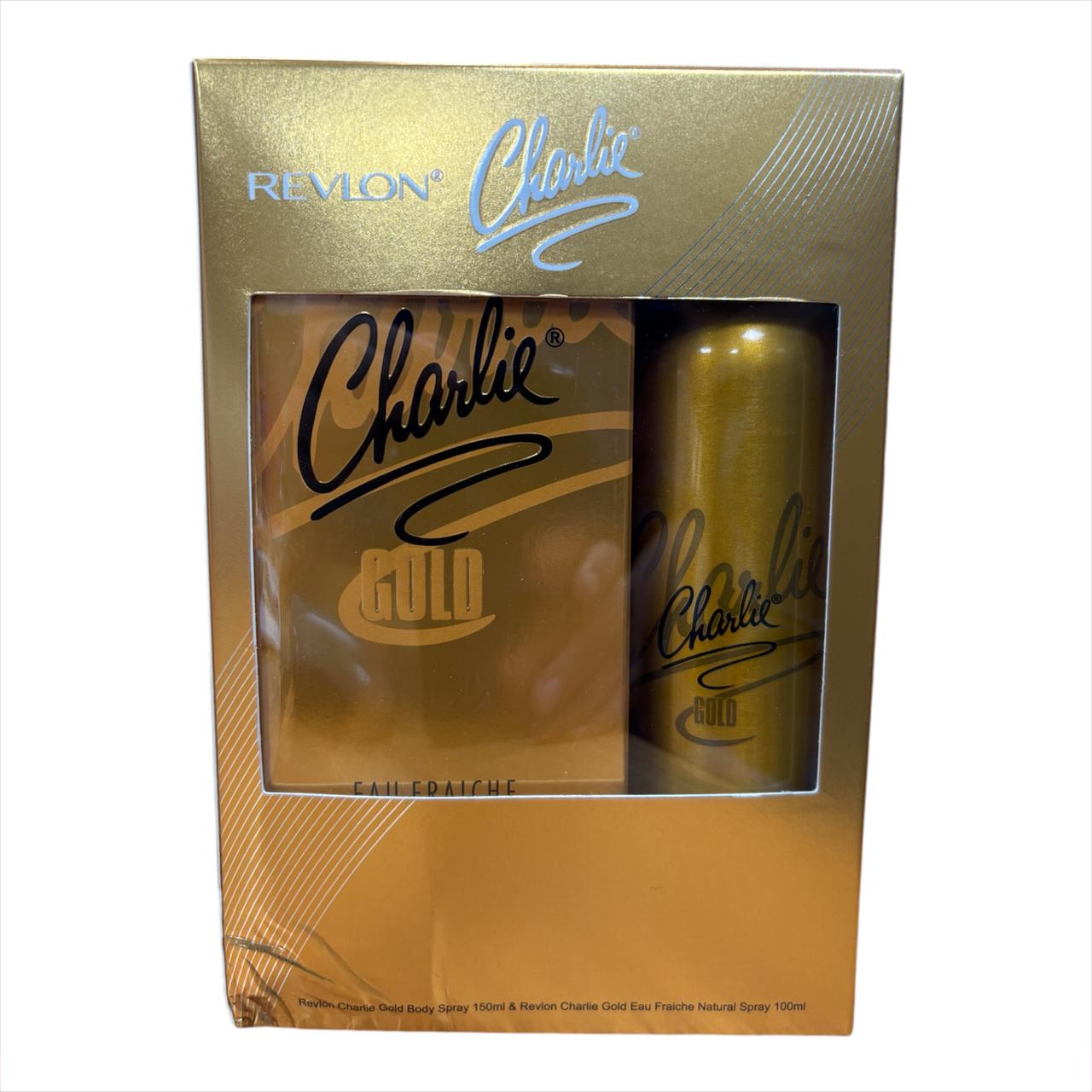 Revlon Charlie Gold Perfume and Body Spray Combo Pack, 100+150ml - Image 2 - Buy from Indicrest