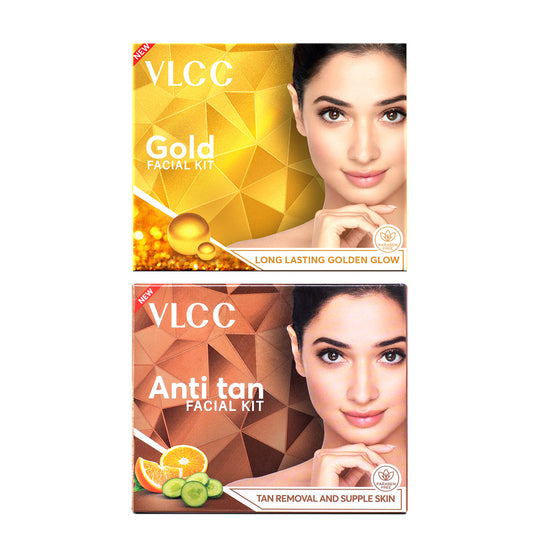 VLCC Gold and Anti Tan Facial Kit - Buy from Indicrest