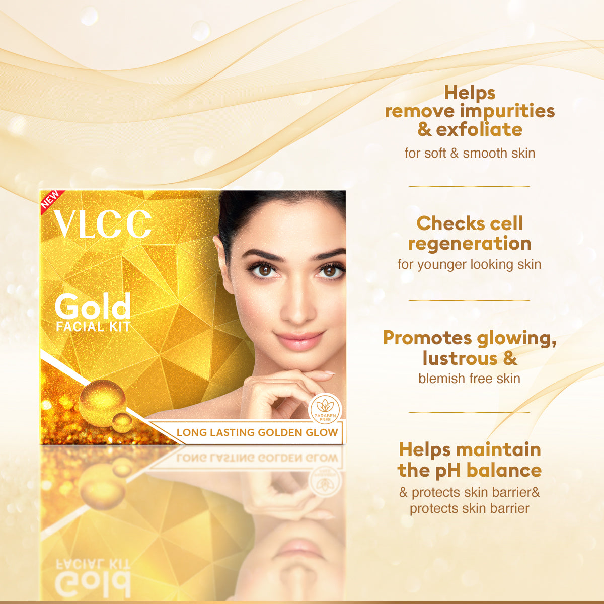 VLCC Gold and Anti Tan Facial Kit - Image 4 - Buy from Indicrest