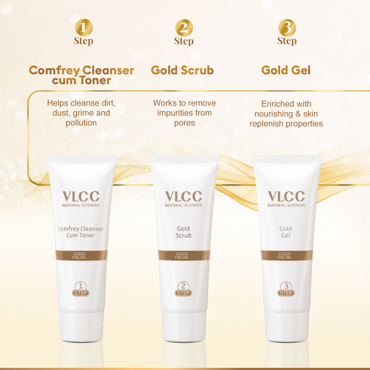 VLCC Gold and Diamond Facial Kit - Image 8 - Buy from Indicrest
