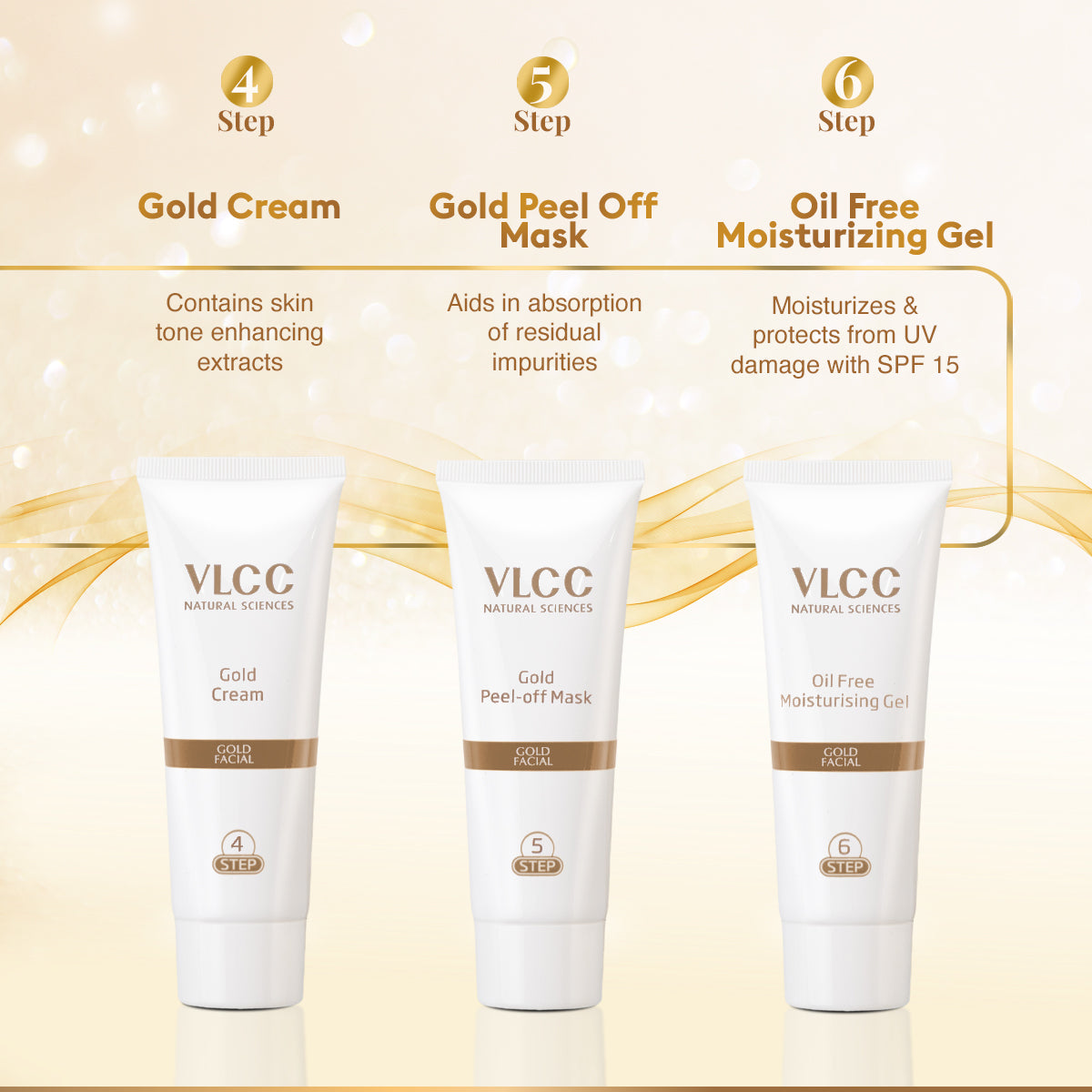 VLCC Party Glow and Gold Facial Kit - Image 12 - Buy from Indicrest