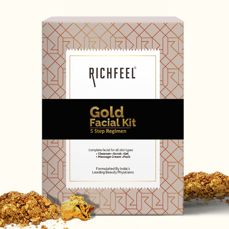 Richfeell Gold Facial Kit 250 g - Buy from Indicrest