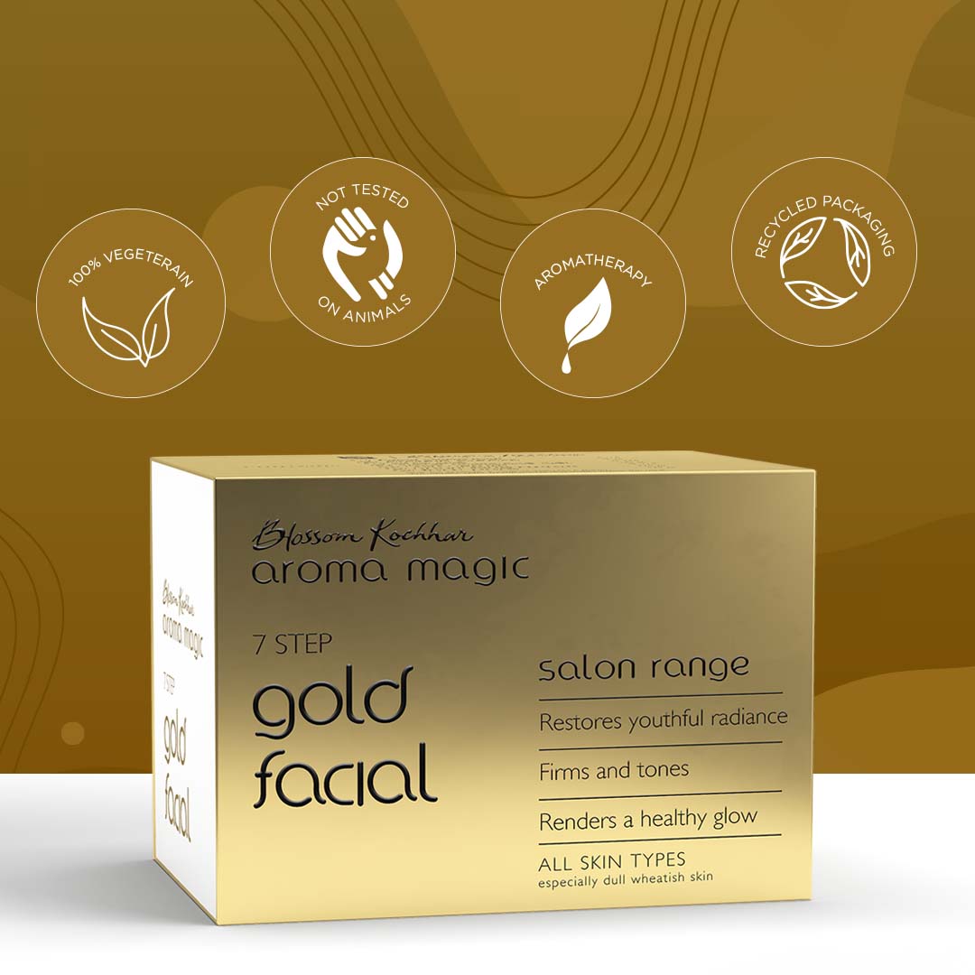 Aroma Magic Gold Facial Kit For Radiant and Glowing Skin - Image 4 - Buy from Indicrest