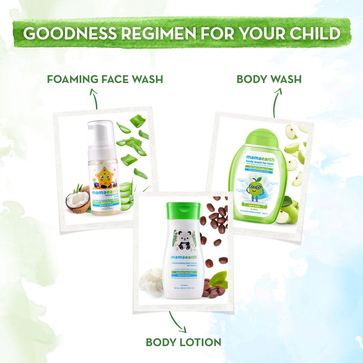 Mamaearth Agent Apple Body Wash for Kids with Apple and Oat Protein, 300ml - Image 6 - Buy from Indicrest