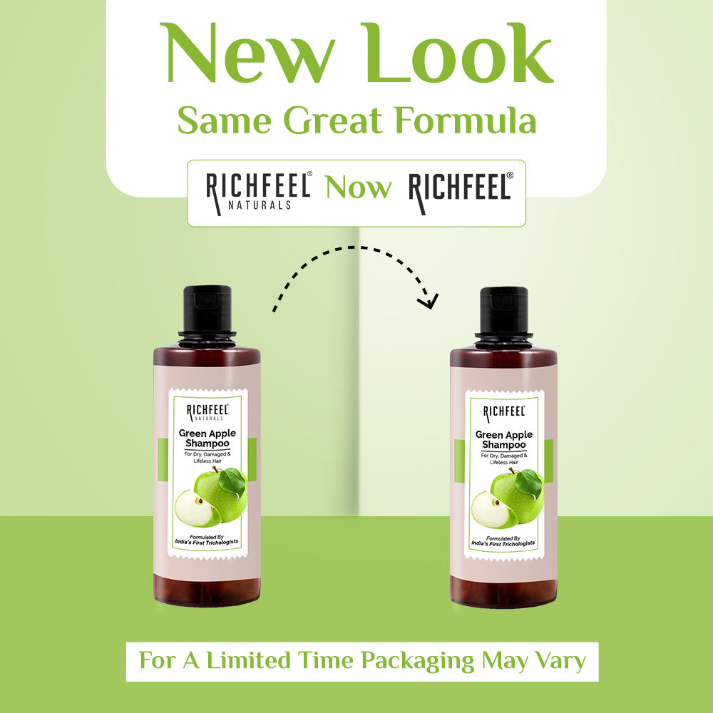 Richfeell Green Apple Shampoo 500 ml - Image 2 - Buy from Indicrest