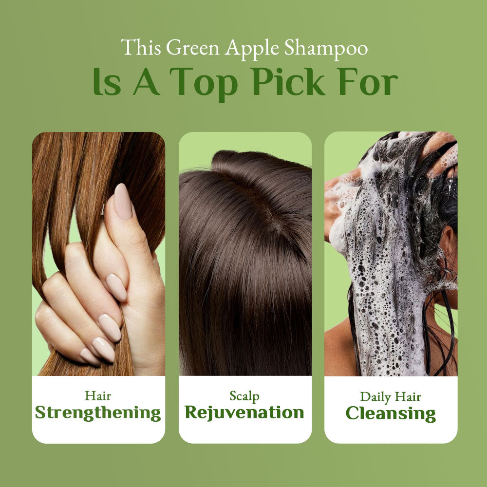 Richfeell Green Apple Shampoo 500 Ml (Pack of 2) - Image 5 - Buy from Indicrest