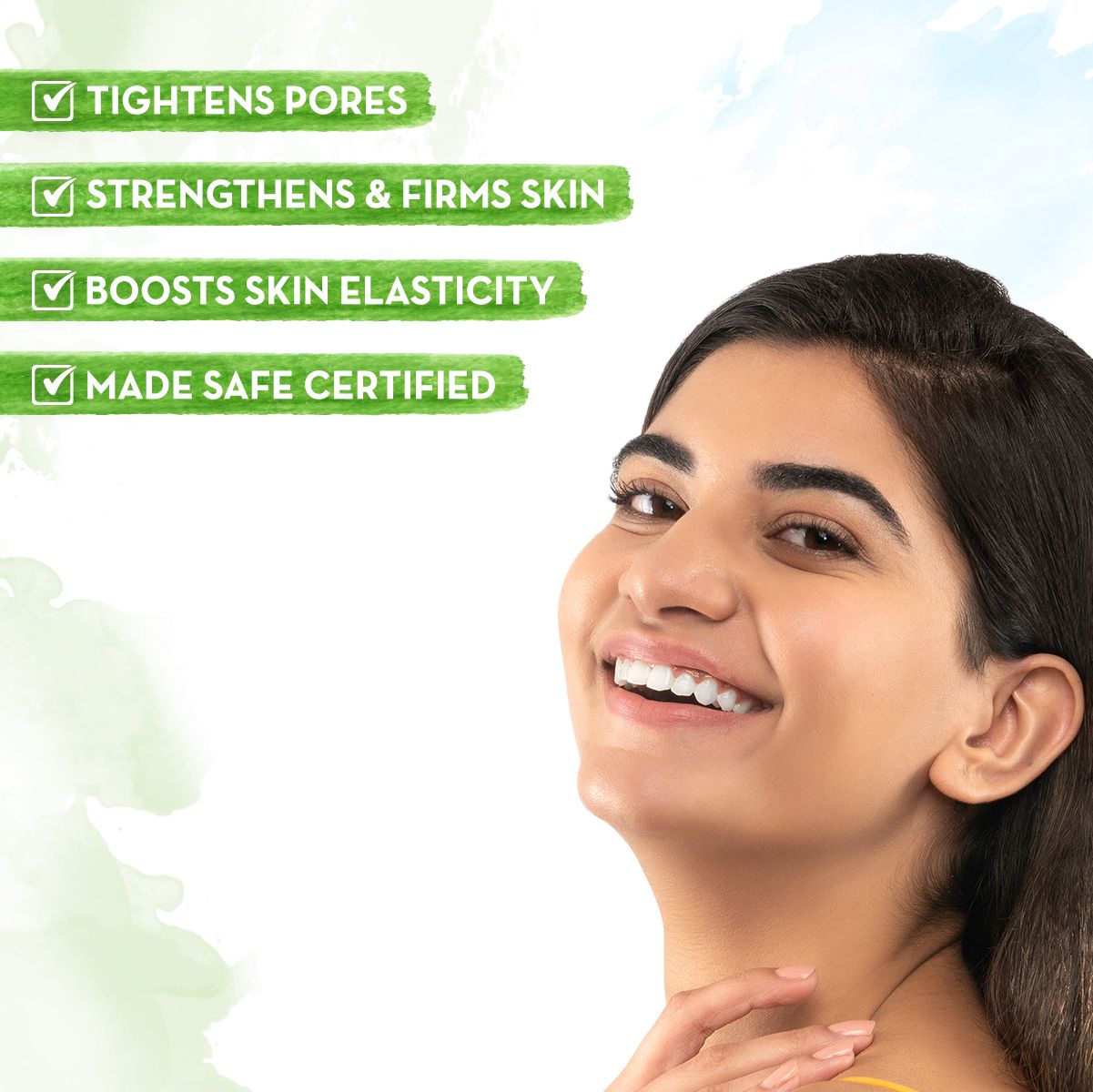 Mamaearth Green Tea Day Cream With Green Tea & Collagen For Open Pores, 50g - Image 3 - Buy from Indicrest
