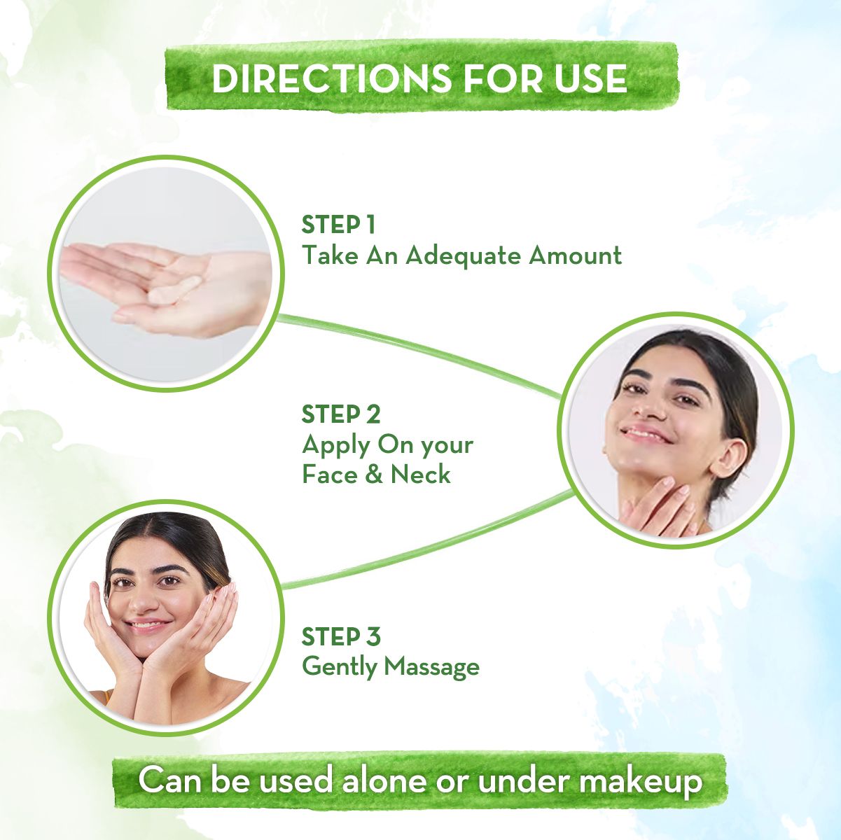 Mamaearth Green Tea Serum Gel with Green Tea & Collagen for Open Pores, 50ml - Image 5 - Buy from Indicrest
