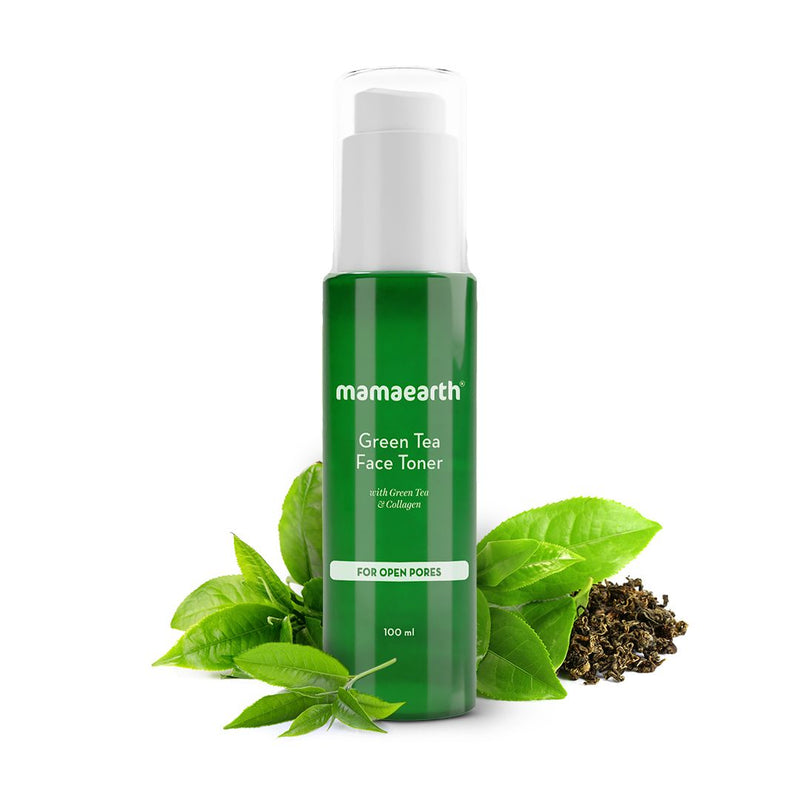 Mamaearth Green Tea Face Toner With Green Tea & Collagen For Open Pores, 100ml - Buy from Indicrest