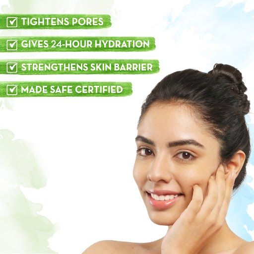 Mamaearth Green Tea Serum Gel with Green Tea & Collagen for Open Pores, 50ml - Image 3 - Buy from Indicrest