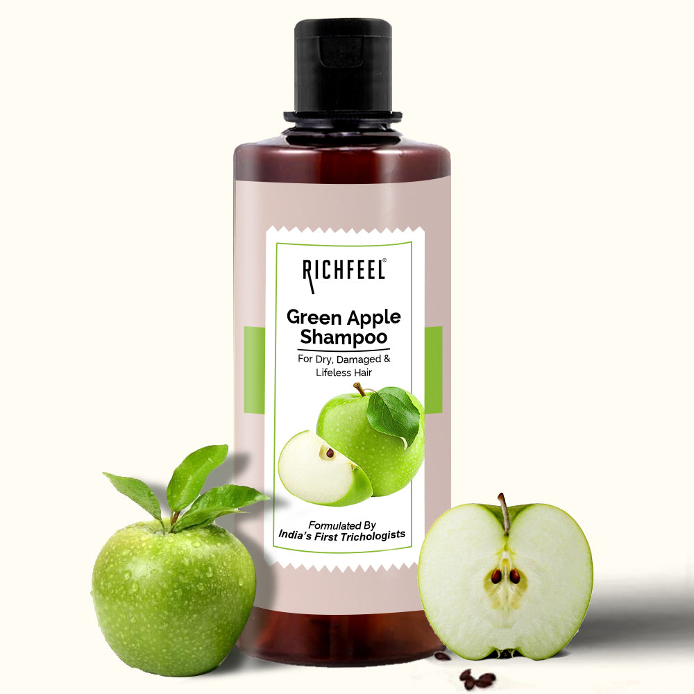 Richfeell Green Apple Shampoo 500 ml - Buy from Indicrest