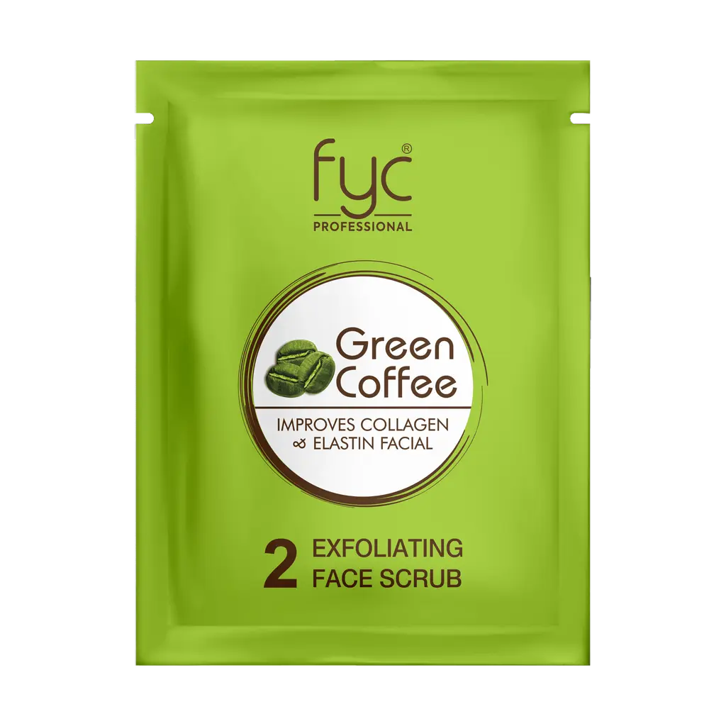 fyc-professional-green-coffee-facial-kit-pouch-revitalizing-energizing-skincare-treatment- - Image 4 - Buy from Indicrest