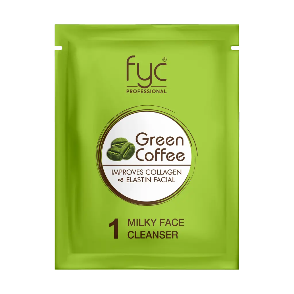 fyc-professional-green-coffee-facial-kit-pouch-revitalizing-energizing-skincare-treatment- - Image 3 - Buy from Indicrest