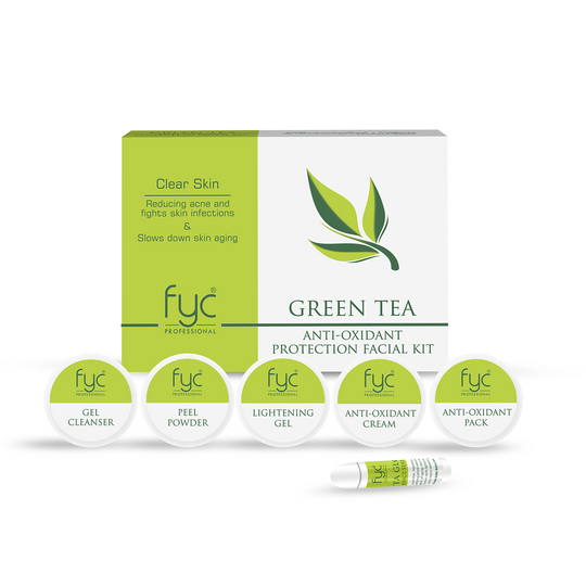 fyc-professional-green-tea-antioxidant-protection-facial-kit-260g - Buy from Indicrest