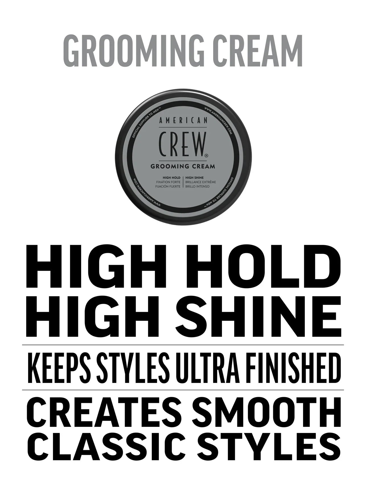 Revlon American Crew Classic Grooming Cream, 85g - Image 3 - Buy from Indicrest