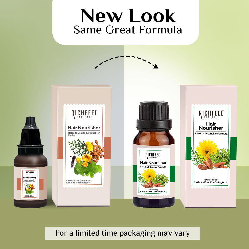 Richfeell Hair Nourisher 10 ml Pack of 3 - Image 2 - Buy from Indicrest