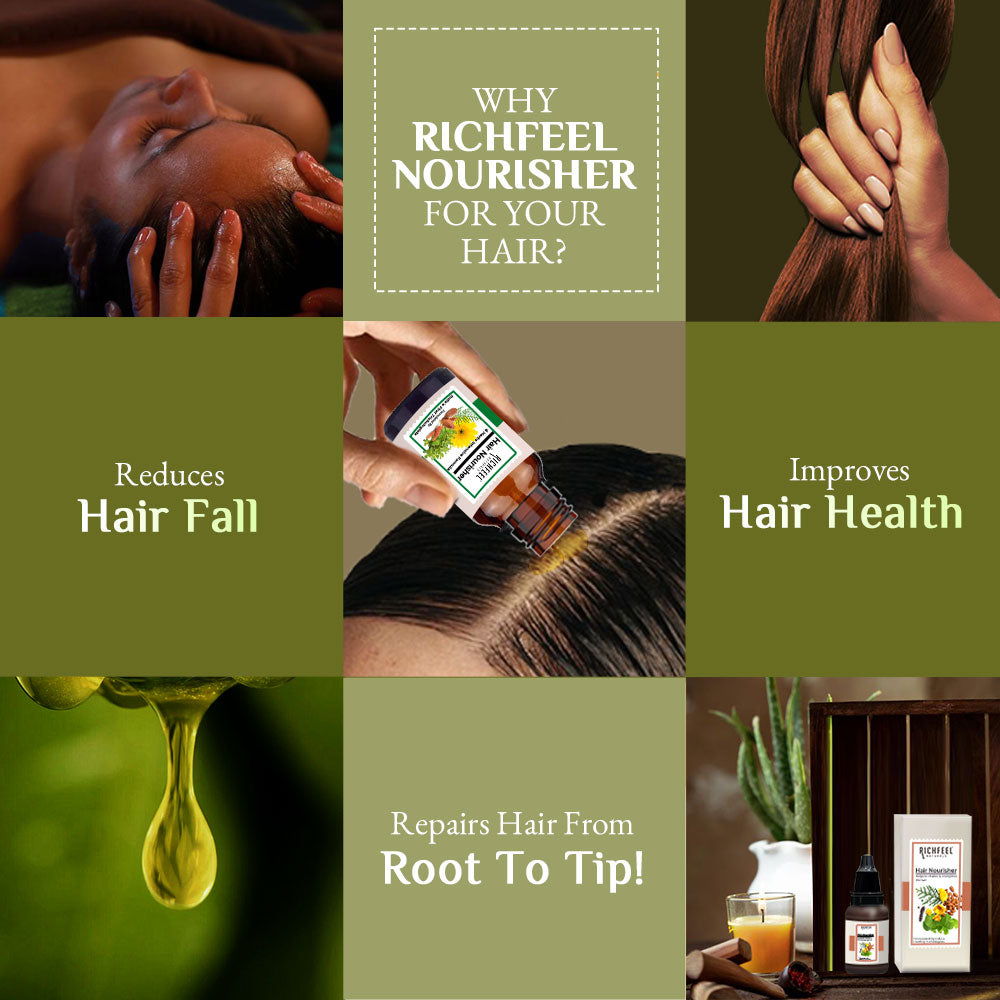Richfeell Hair Nourisher 10 ml Pack of 3 - Image 5 - Buy from Indicrest