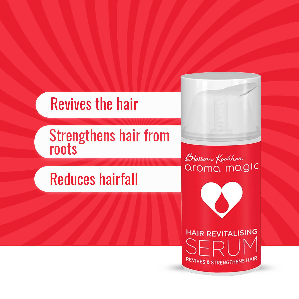 Aroma Magic Hair Revitalising Serum, 30ml - Image 2 - Buy from Indicrest