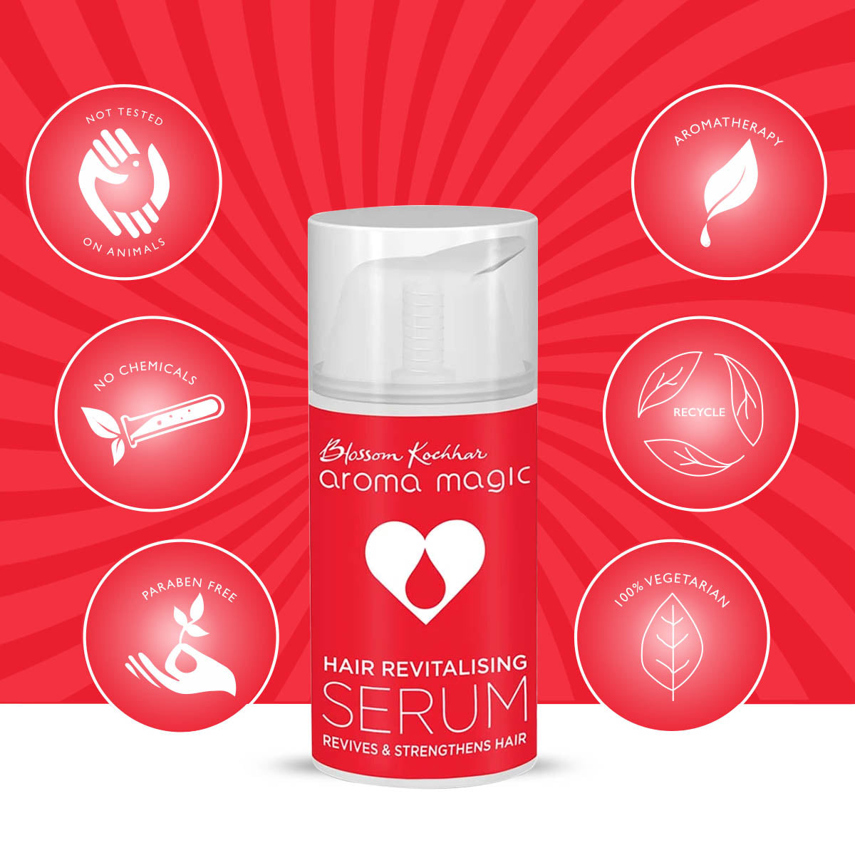 Aroma Magic Hair Revitalising Serum, 30ml - Image 6 - Buy from Indicrest