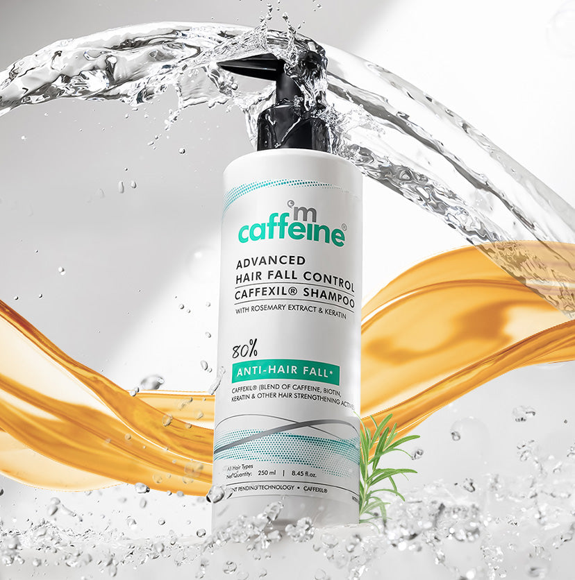 Mcaffeine Advanced Hair Fall Control Caffexil® Shampoo with Rosemary, 250ml - Buy from Indicrest