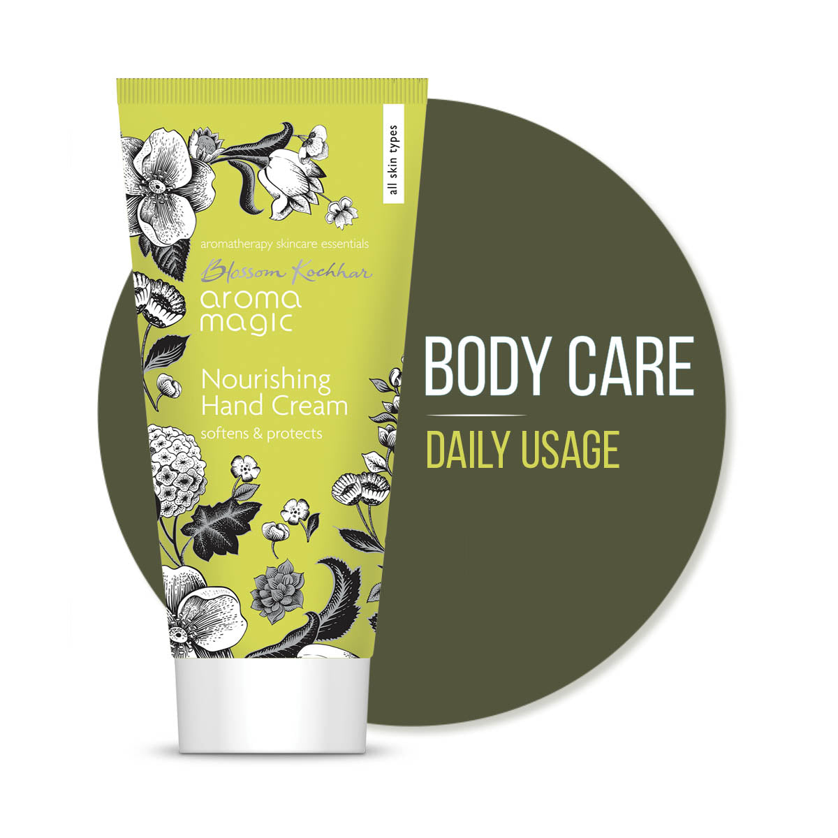 Aroma Magic Nourish Hand Cream:  Intense Hydration for Soft, Smooth Hands, 50g - Buy from Indicrest