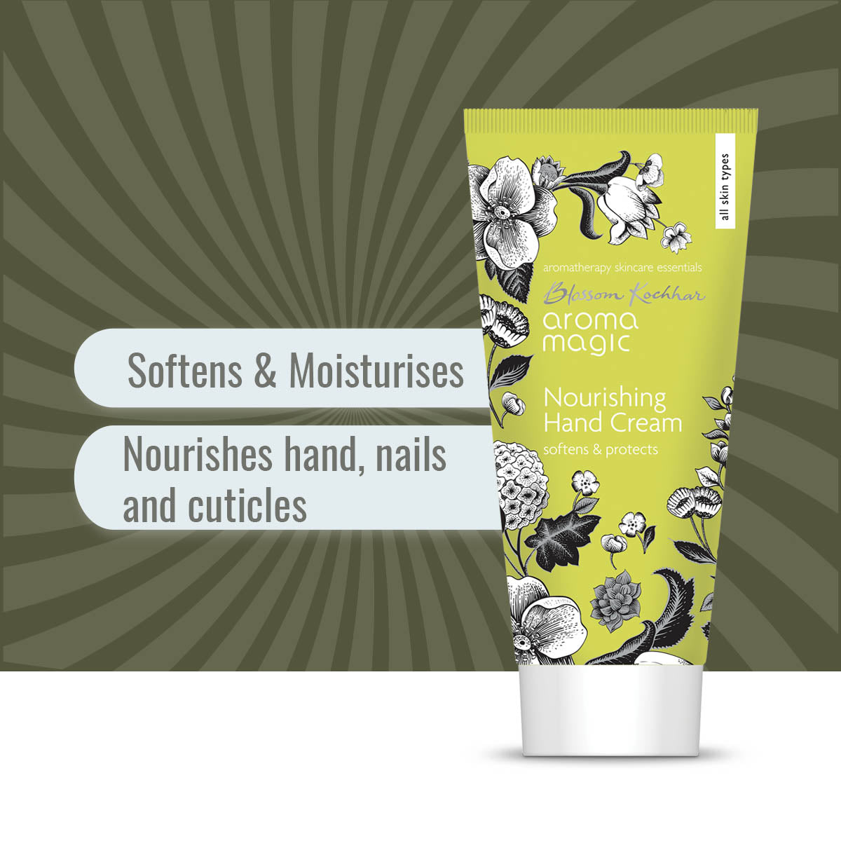 Aroma Magic Nourish Hand Cream:  Intense Hydration for Soft, Smooth Hands, 50g - Image 5 - Buy from Indicrest