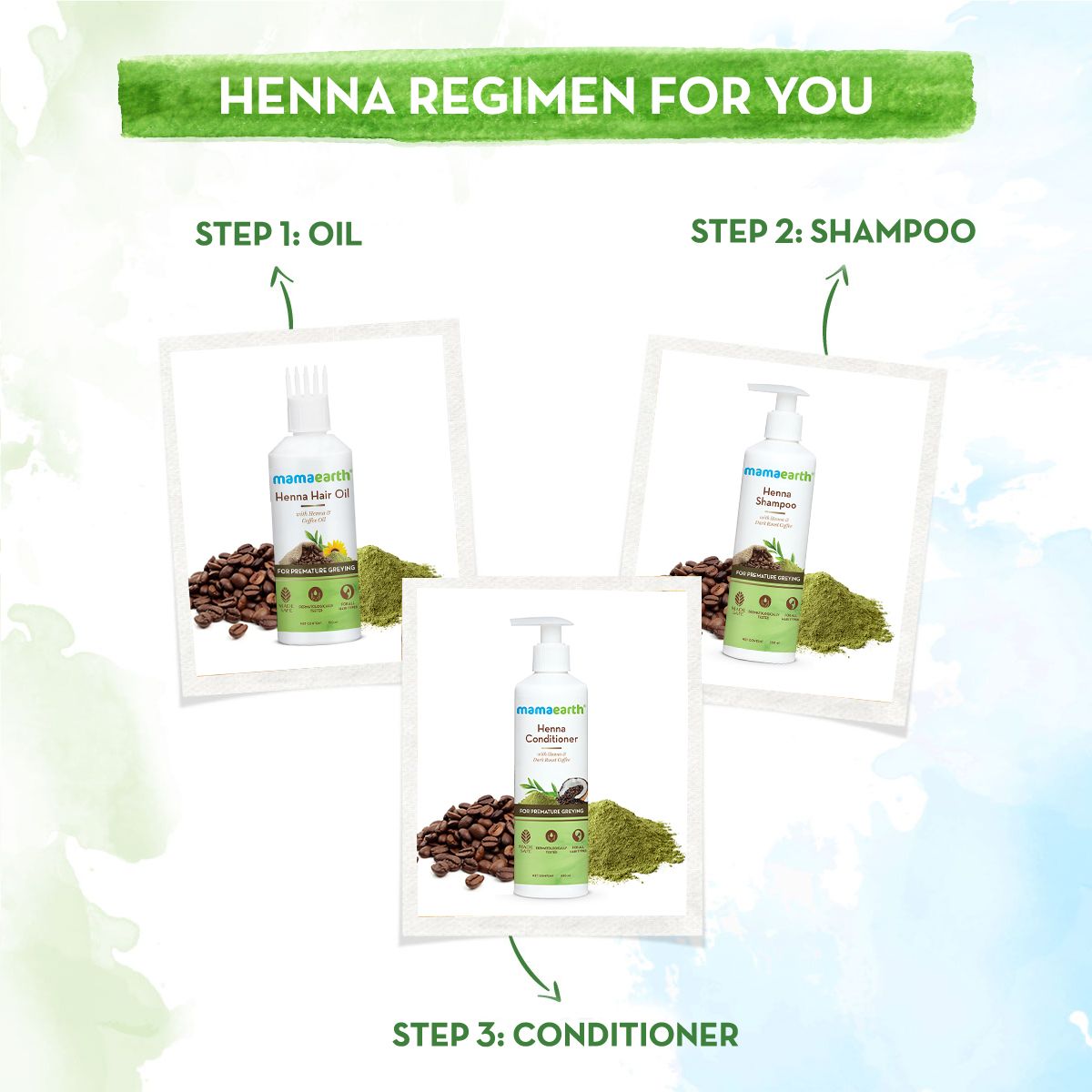 Mamaearth Henna Hair Oil with Henna & Coffee Oil for Premature Graying, 150ml - Image 6 - Buy from Indicrest