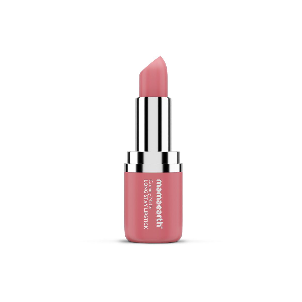 Mamaearth Creamy Matte Long Stay Lipstick with Murumuru Butter and Vitamin E, 4.2g | Hibiscus Nude - Image 6 - Buy from Indicrest