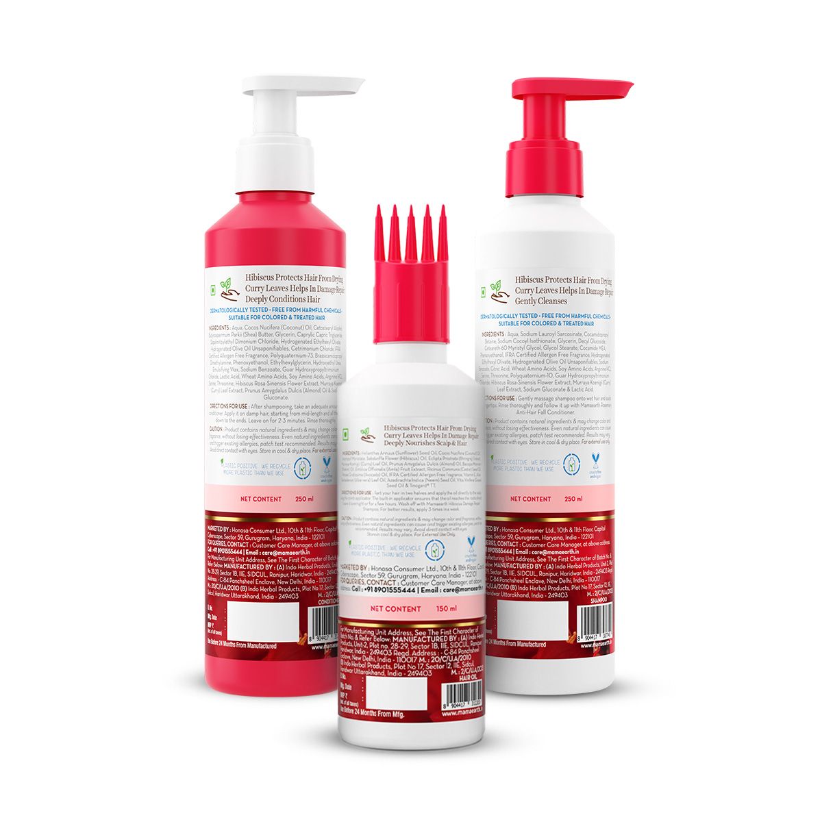 Mamaearth Hibiscus Damage Repair Hair Kit - Image 2 - Buy from Indicrest
