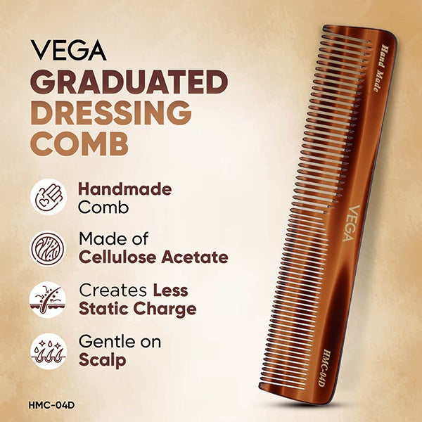 Vega Graduated Dressing Comb - HMC-04D