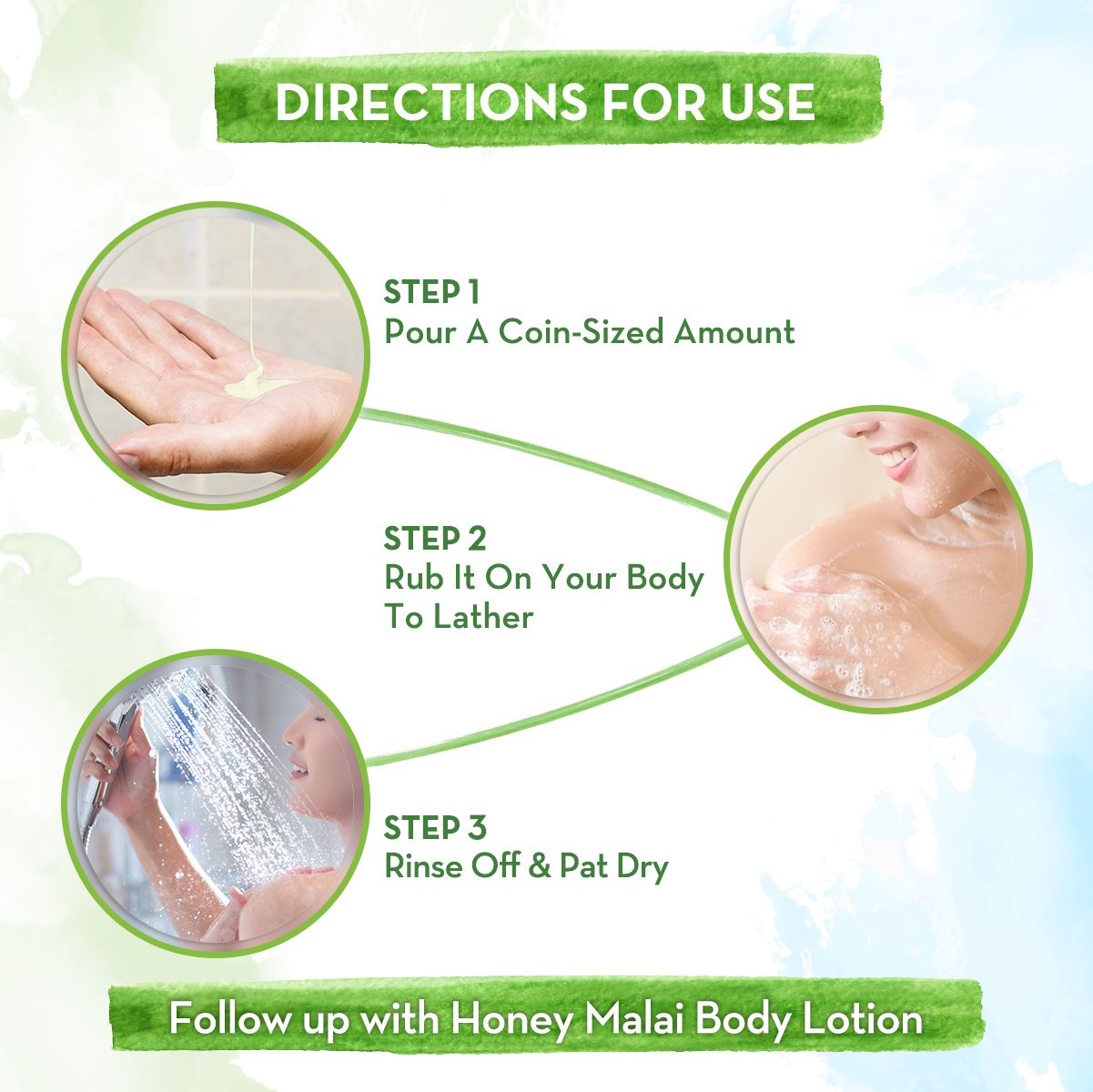 Mamaearth Honey Malai Body Wash with Honey & Malai for Nourishing Glow, 300ml - Image 5 - Buy from Indicrest