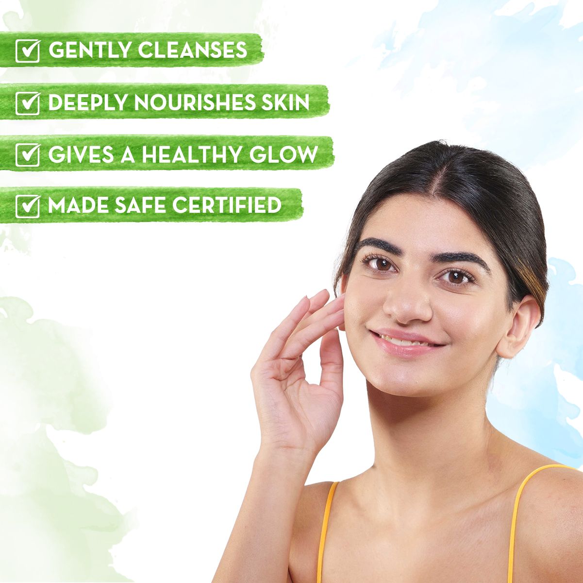 Mamaearth Honey Malai Face Wash with Honey & Malai For Nourishing Glow, 100ml - Image 2 - Buy from Indicrest