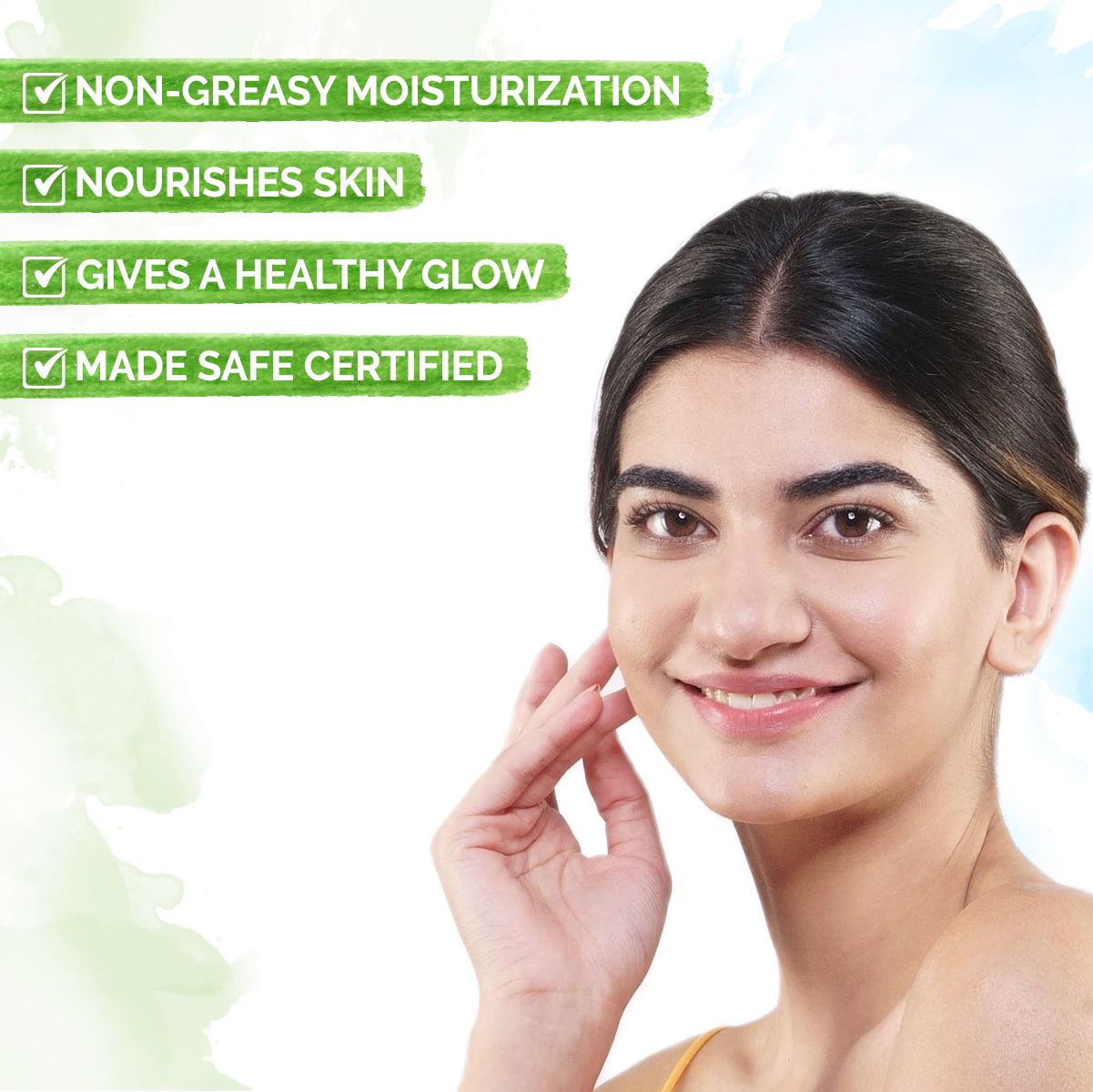 Mamaearth Honey Malai Oil-Free Face Moisturizer with Honey & Malai For Nourishing Glow, 80g - Image 2 - Buy from Indicrest