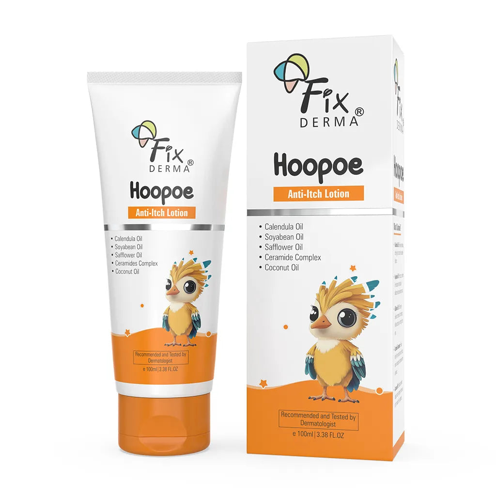 Fixderma Hoopoe Anti Itch Lotion | Instant Relief From Itching & Redness For Babies, 100ml - Image 6 - Buy from Indicrest