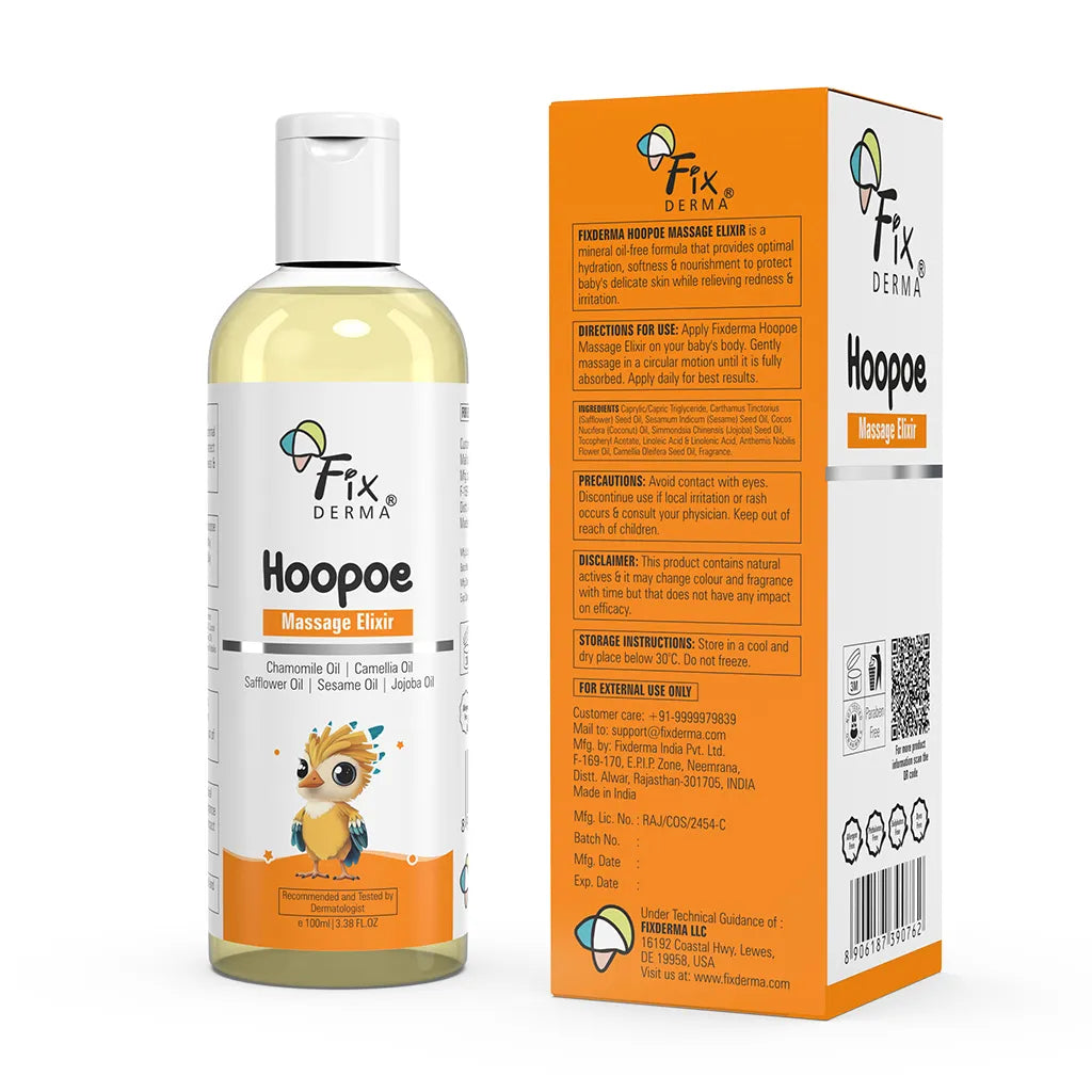 Fixderma Hoopoe Massage Elixir, 100ml - Image 7 - Buy from Indicrest