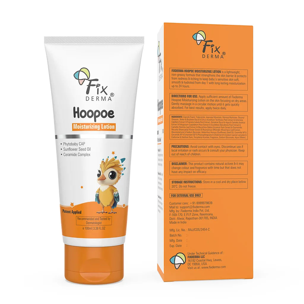 Fixderma Hoopoe Moisturizing Lotion, 100ml - Image 7 - Buy from Indicrest