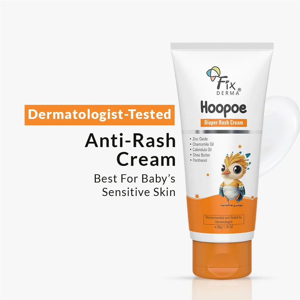Fixderma Hoopoe Diaper Rash Cream, 50g - Buy from Indicrest