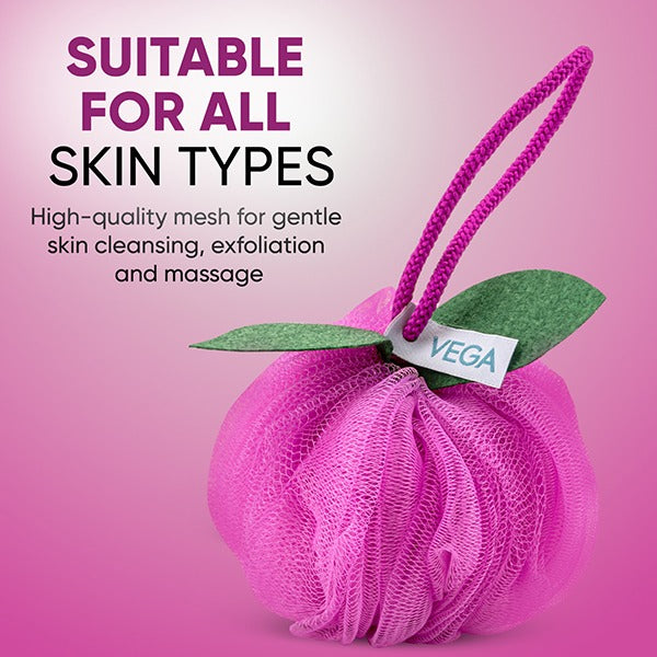 Vega Hot Pink Luxury Sponge - BA-3/21