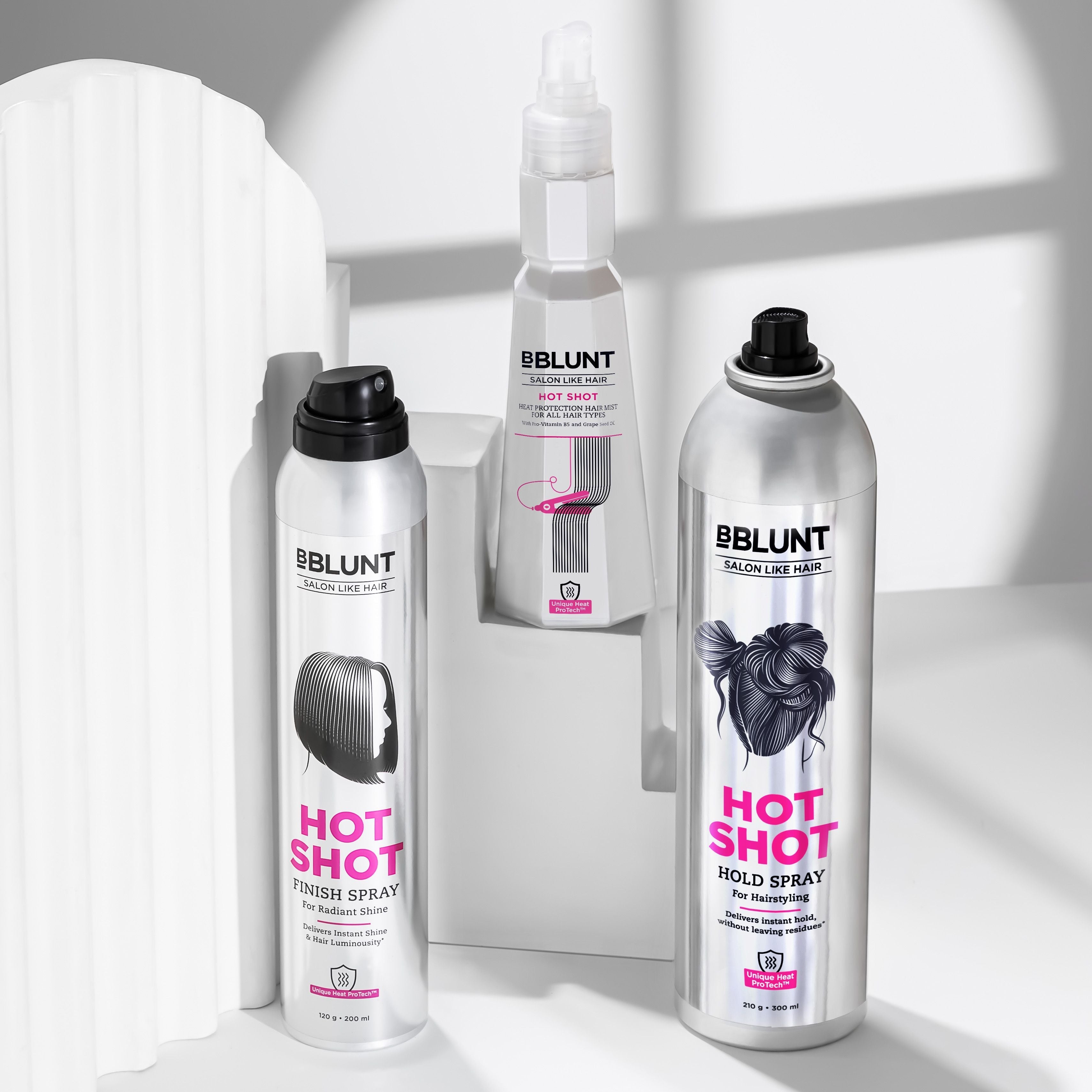 Bblunt Hot Shot Shine Trio, 650ml - Buy from Indicrest